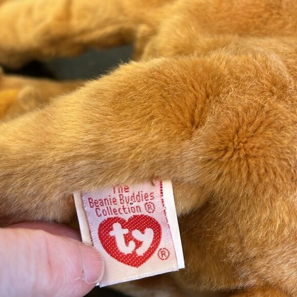 Vintage Ty Beanie Buddy Humphrey The Camel 1998 Retired . With Ear Tag - Picture 12 of 13